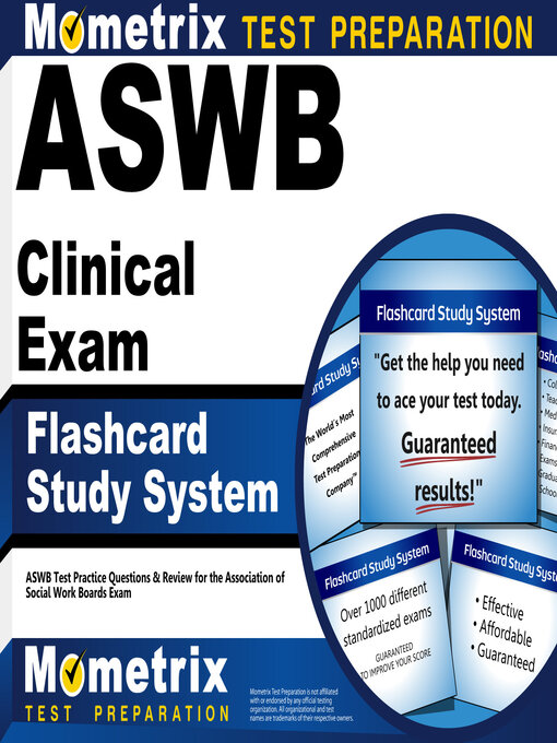 Cover image for ASWB Clinical Exam Flashcard Study System